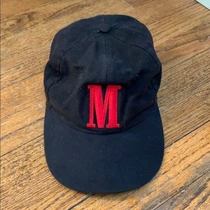 Vintage 1990's Marlboro M Cigarette Strapback Cap